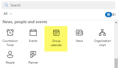 Calendar Options in SharePoint and Microsoft 365