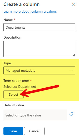 Choice vs. Managed Metadata