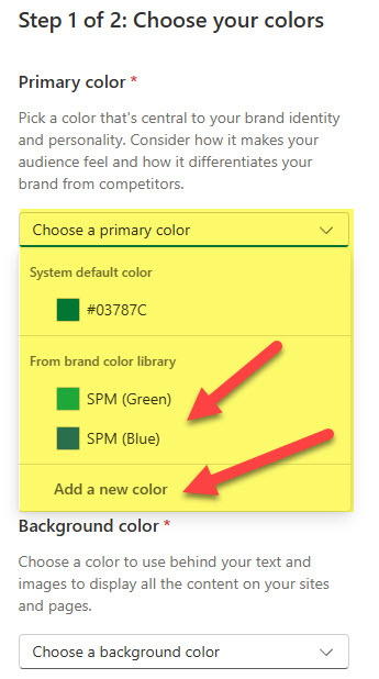 custom themes in SharePoint