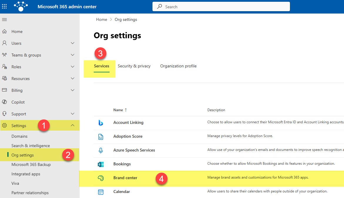 Brand Center in SharePoint