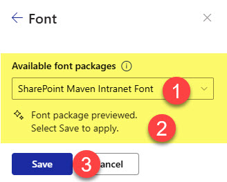 Custom Fonts in SharePoint