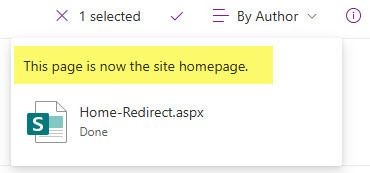 Pageredirectsharepoint8