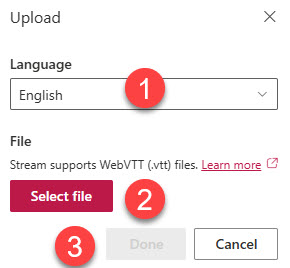 Transcribevideosstreamsharepoint15