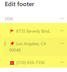 Officeaddresssharepointsitefooter12