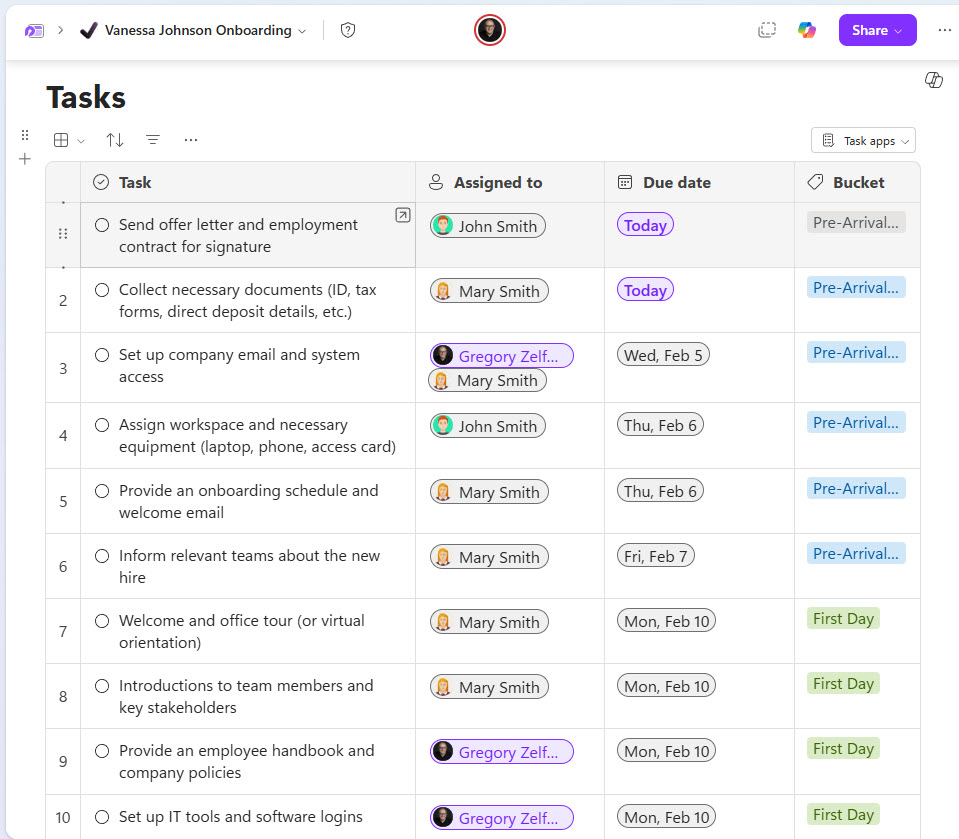 checklist in SharePoint and Microsoft 365