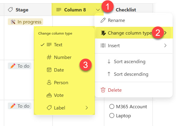 Checklistoptionssharepointmicrosoft36522