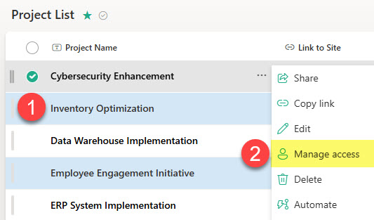 set security in SharePoint