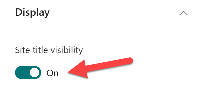 SharePoint Site Header