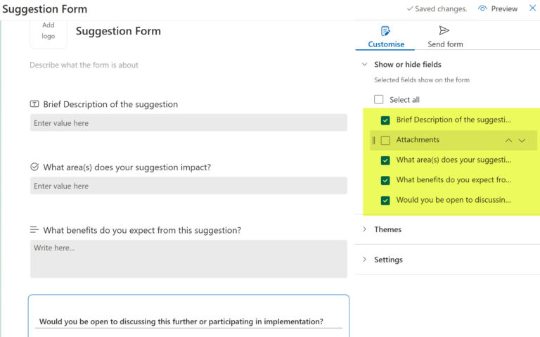 How to create a new List by creating a Form | SharePoint Maven