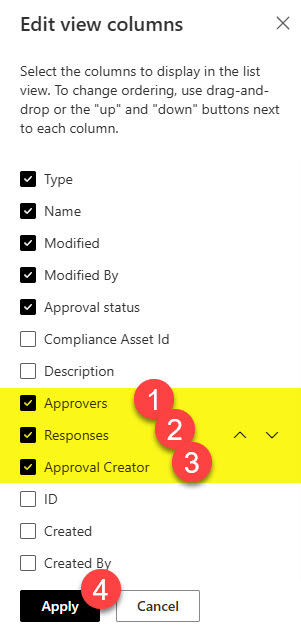 Configure Approvals in SharePoint