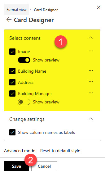 Gallery View Template