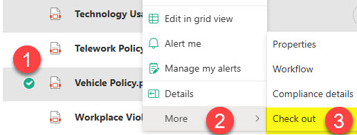 Publish Final Versions in SharePoint