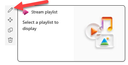Stream Playlist Card