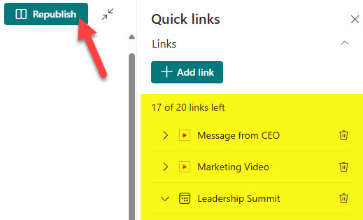 Vivadashboardquicklinks10