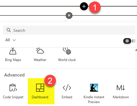 Viva Dashboard OneDrive Card