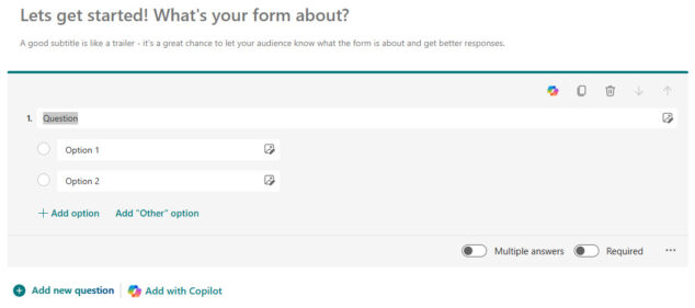 7 ways to create a Form in Forms application | SharePoint Maven