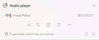 Tạo bản tóm tắt âm thanh