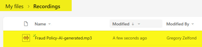 Tạo bản tóm tắt âm thanh