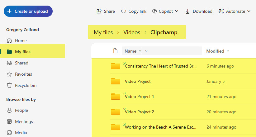Create a New Video in Clipchamp