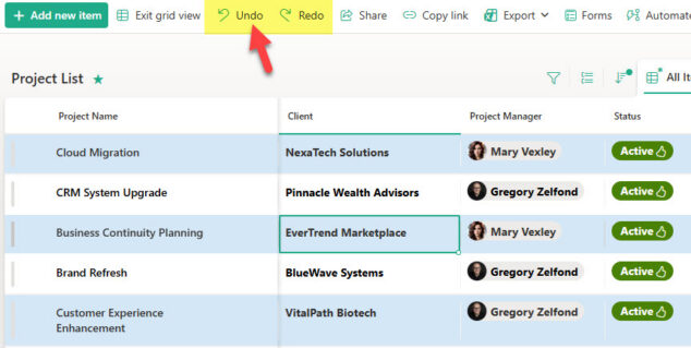 How to Quickly Fill Out a SharePoint List Using Edit in Grid View ...
