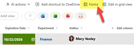 Intake Form for File Uploads