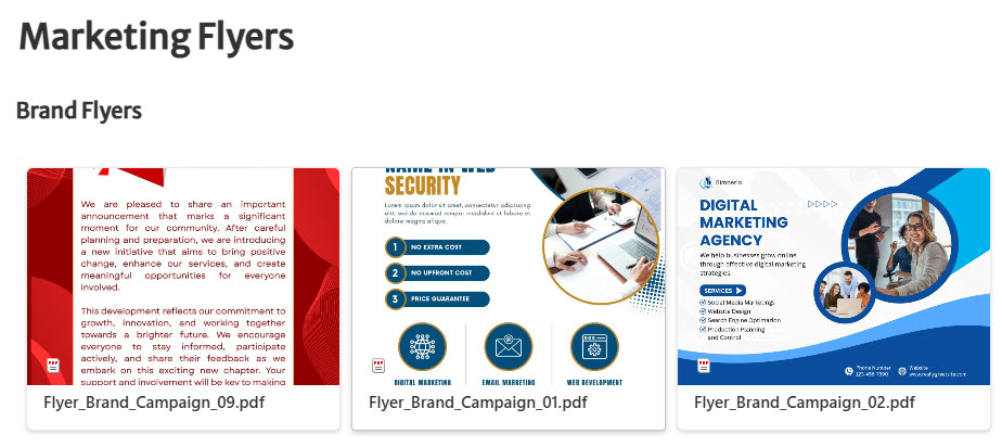 Marketingflyerspagesharepoint14