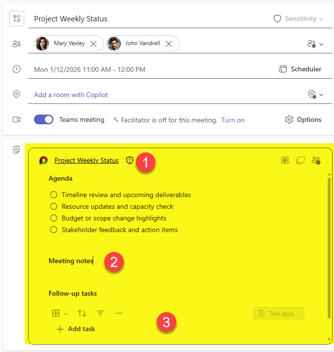Meeting Notes are now stored in Loop