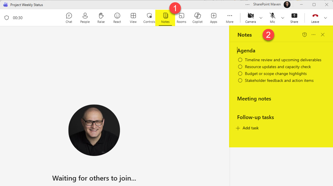Meeting Notes are now stored in Loop