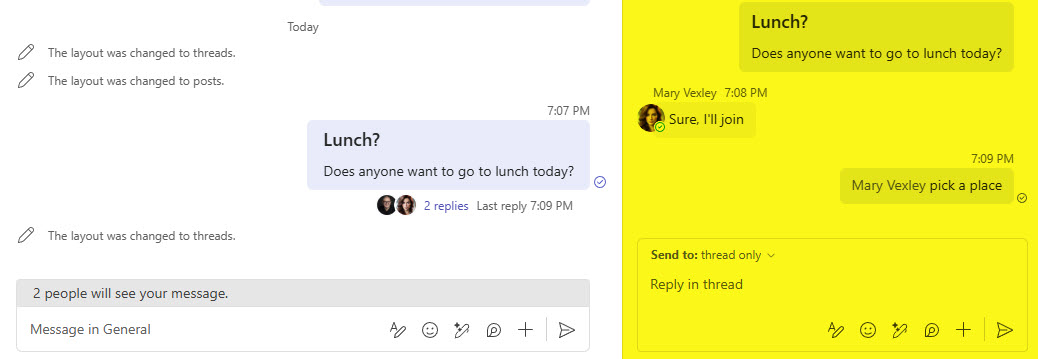 Cuộc trò chuyện theo luồng