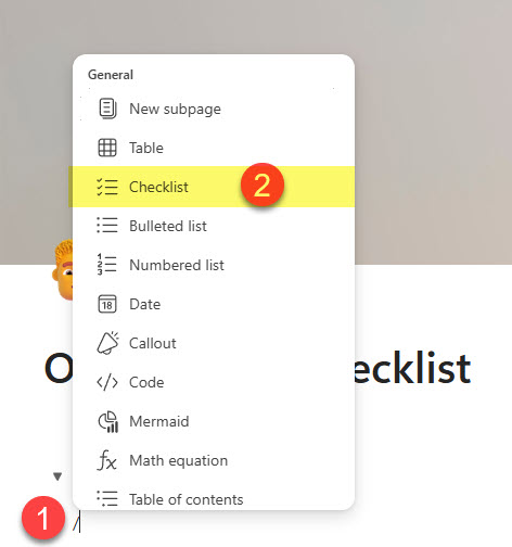Offboarding Checklist with Loop