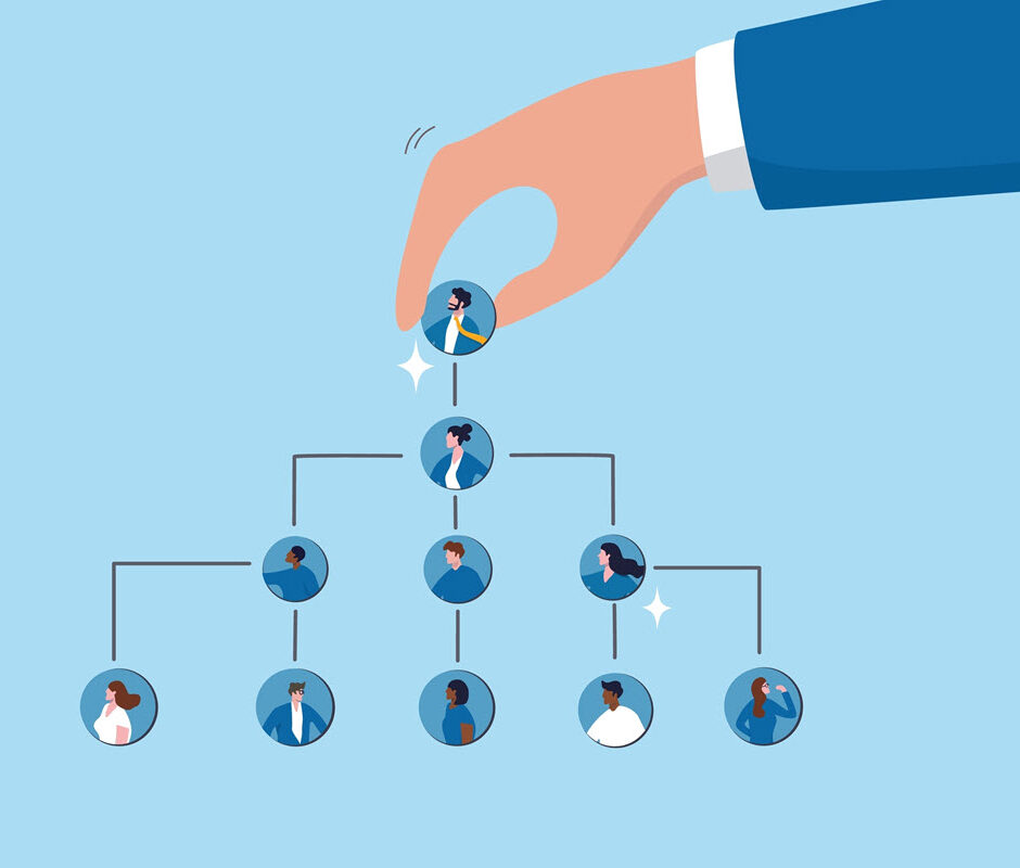 info-graphic organization structure