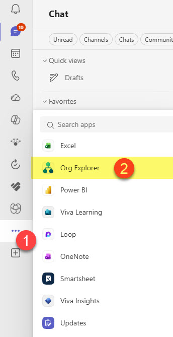Org Explorer