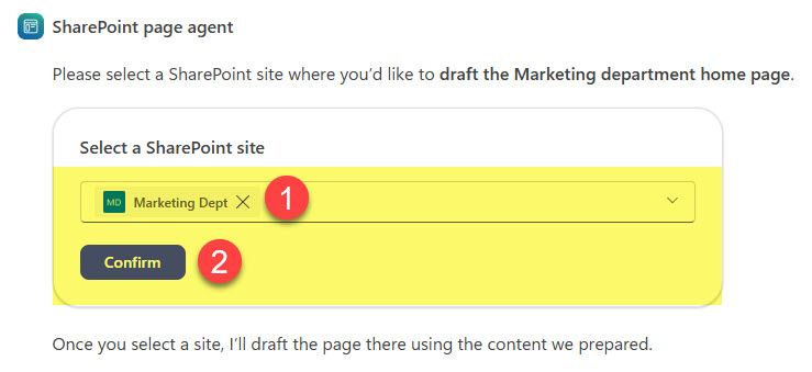 SharePoint Page Agent
