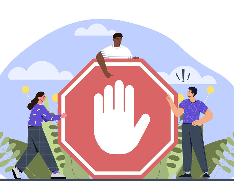 stop sign graphic