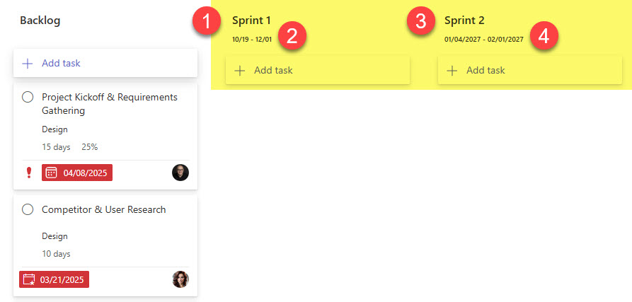 How Sprints Work in Microsoft Planner Premium
